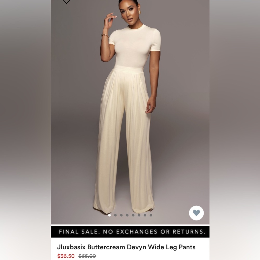 JLUXLABEL Wide Leg Pants - NWT